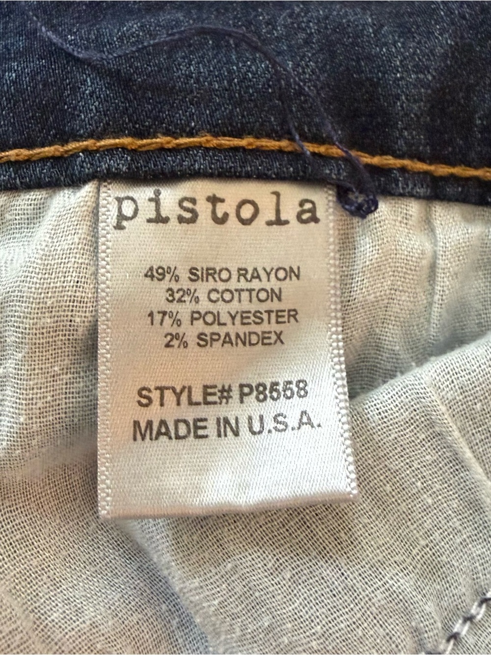 pistola Women’s Dark Wash Bootcut Jeans - Picture 7 of 7